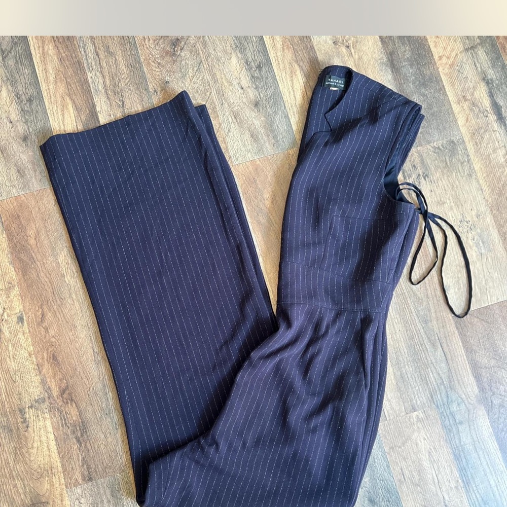 Tahari Wide Leg Jumpsuit